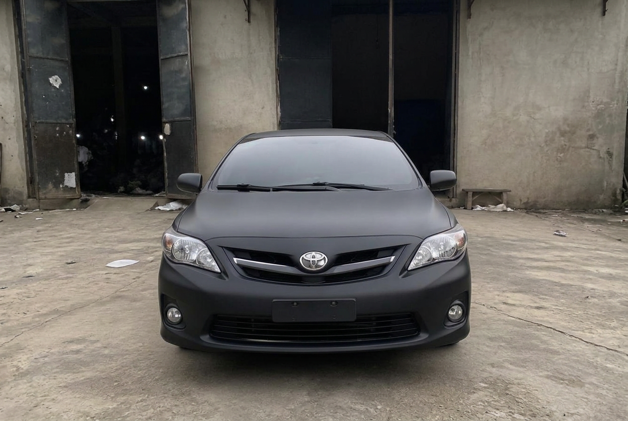 Vehicle after wrapping